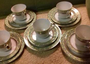 Wałbrzych filiźanka + spodek + talerzyk lata 70