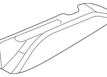 VOLVO S40 V50 lewa oslona fotela kierowcy OE 39988567