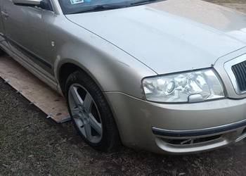 Skoda superb I 2.5 TDI bogate wyposażenie USZKODZONA