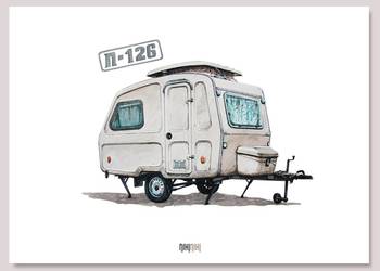 Przyczepa Kempingowa Niewiadów N126