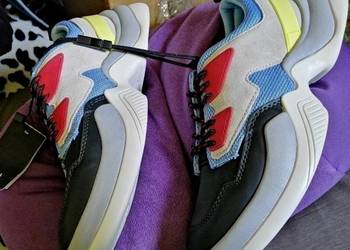 ZARA nowe z metką Buty Sneakersy Półbuty W sportowym Stylu. NA PODWYŻSZENIU