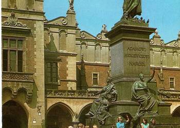 KRAKÓW POMNIK ADAMA MICKIEWICZA