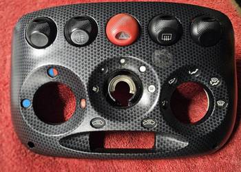 Panel środkowy carbon dedykowane dla Fiat Seicento. Wer. Schumacher