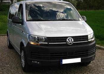 Volkswagen Transporter T6 pierwszy właściciel full serwis ACC 2kpl. Alukół