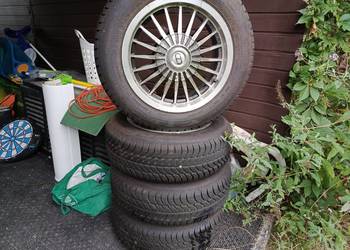 Alu felgi 15/185/65 z oponami M+S