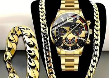 Zegarek z mechanizmem kwarcowym.