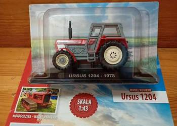 URSUS 1204 Hachette model kolekcja Kultowe Traktory 1/43 PRL nowy