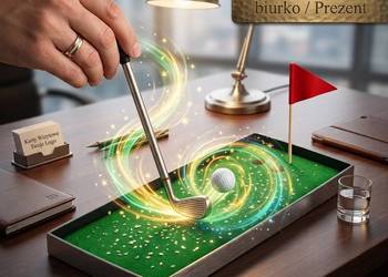 Zestaw Biurowy "Golf Master Desk" – Elegancja i Relaks w Jednym