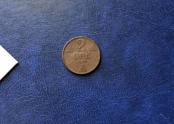 Stare monety 2 ore 1922 Norwegia