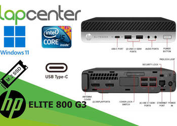 HP EliteDesk 800 G3 I5 8 GB RAM 256 GB SSD W11 LapCenter.pl