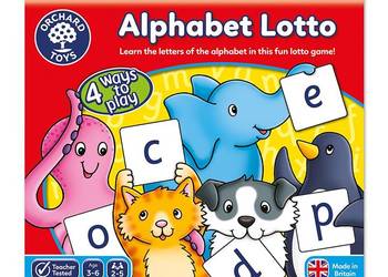 Orchard Toys Alphabet Lotto Game gra planszowa edukacyjna