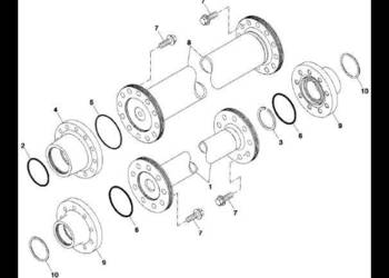R292111 John Deere 8345R - Piasta