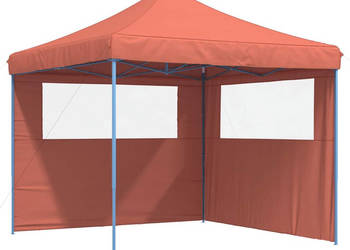 Namiot imprezowy typu pop-up z 2 ściankami terakota WM-4004926