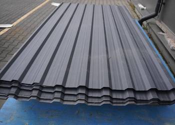 Blacha 2 gatunek - GRAFIT MAT- 2m odcinki TBD18