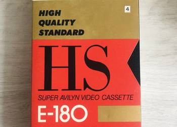 Kaseta video VHS TDK 180 min PRL