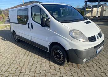 RENAULT TRAFIC 2.0 DCI L2H1 DOKA Brygadówka 6 Osób KLIMA NAVI