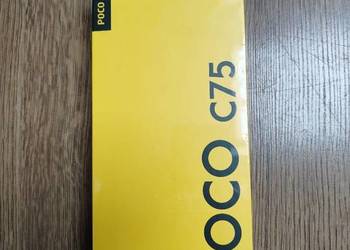 NOwy Smartphone 128 GB Ekran 120hz Xiaomi POCO C75 nowy zafoliowany