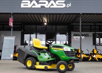 Traktorek kosiarka John Deere X155R B&S 2 Cylindry (070303.6) - Baras