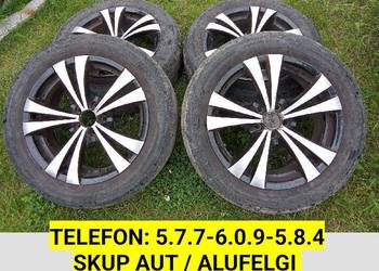 ALUFELGI 16 / 5X100 / VOLKSWAGEN, SKODA, AUDI, SEAT / SKUP AUT /