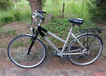 Alu Rower Miejski Damski Batavus Tricolore Damka Deore Inter M Led 28
