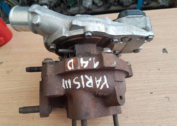 TOYOTA AURIS YARIS 1.4 D-4D 90KM TURBOSPREZARKA 780708-0002 17201-ONO41