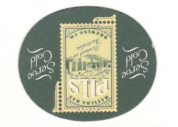 Matilda - podstawka do piwa. Nr. 1.