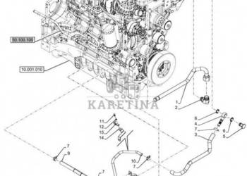 New Holland T6090 T6070 Rurka 47515780