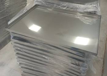 Taca kuweta wanna wychwytowa 800x600x25 mm stal nierdzewna 316L