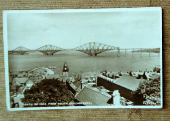 MOST KOLEJOWY ŁĄCZĄCY EDYNBURG Z HRABSTWEM FIFE W SZKOCJI