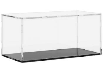 PUDEŁKO EKSP. PRZEZROCZ. AKRYLOWE 30X15X14 KOLEKCJONERSKIE OCHRONA PRZED K…