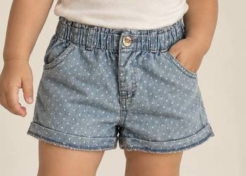 Spodenki jeansowe So Cute dla dziewczynki rozmiar 86