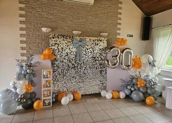 Dekoracje imprez, ścianki balonowe