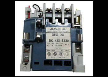 stycznik ASEA DEG20 SK4323162 16A 500V UNMP