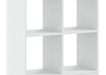 Regał biały 685x32x75 cm materiał drewnopochodny WM-852807