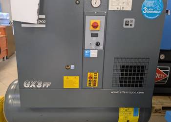 Kompresor śrubowy ATLAS COPCO GX3 FF - używany