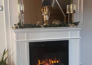 Komienk Wonder wkład Dimplex 28 atrapa drewno PREMIUM