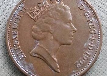 WIELKA BRYTANIA-TWO PENCE-1992 r