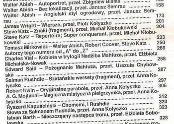 LITERATURA NA ŚWIECIE - 1989 NR 10 (219)