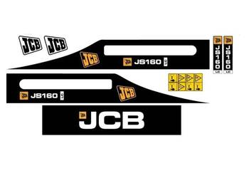 Naklejki oklejenie naklejka - JCB JS160LC Zamiennik
