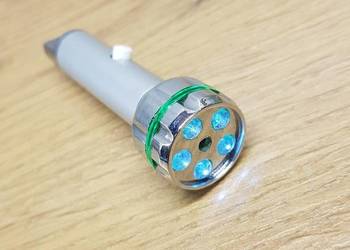 Mini latarka brelok ze wskaźnikiem Laserowym/Led Watton WT-172