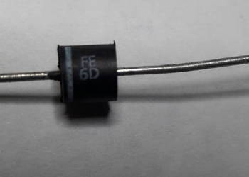 FE6D dioda szbka fast 200V 6A 35ns osiowa