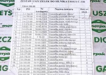 Uszczelki URSUS C-330
