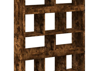 Regał/przegroda przydymiony dąb 100x33x1255 cm WM-3309523