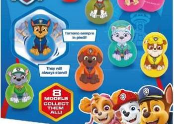Zasyp do automatów: PAW PATROL WEEBLES (PSI PATROL) – 50mm (100 szt.)