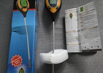 Tester gleby 4w1. Elektroniczny wyświetlacz lcd.