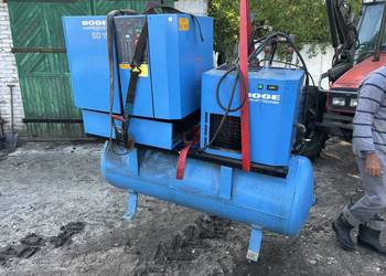 Kompresor śrubowy boge sd15 z oszuszaczem