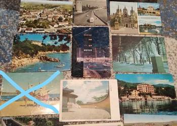 Stare zagraniczne kartki pocztowe zestaw 16 sztuk różne lata Stare zagraniczne kartki pocztowe zestaw 16 sztuk różne lata