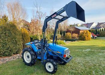 Traktorek Iseki 21,5KM 4x4 Wspomaganie Kierownicy Nowy Ładowacz Oryginał