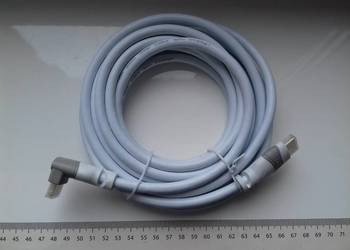 Kabel deleyCON MK2697 HDMI-HDMI 5m, kąt 270, HDMI2.0a, 1.4a 4K 3D eth, w wo