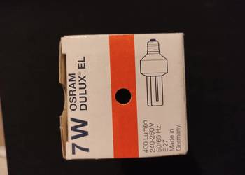 Żarówka energo oszczedna OSRAM DULUX  EL 7 w